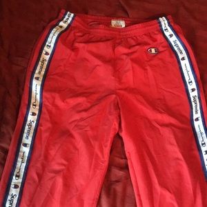 Supreme “Champion Sweatpants”